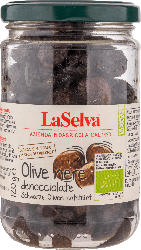 LaSelva Oliven schwarz, entsteint, im Ofen getrocknet