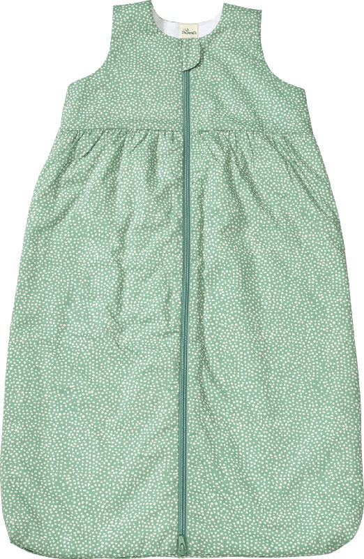 ALANA Schlafsack 1 TOG mit Punkte-Muster, grün, 80 cm