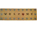 Hornbach Kokosmatte Welcome Hearts 25x75 cm
