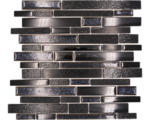 Hornbach Glasmosaik Sonja 29 30,0x29,2 cm schwarz