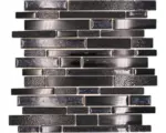 Hornbach Glasmosaik Sonja 29 30,0x29,2 cm schwarz