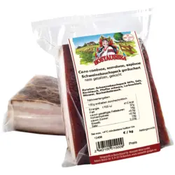 POGREBOK Schweinebauchspeck ger&auml;uchert, nass gesalzen, gekocht.