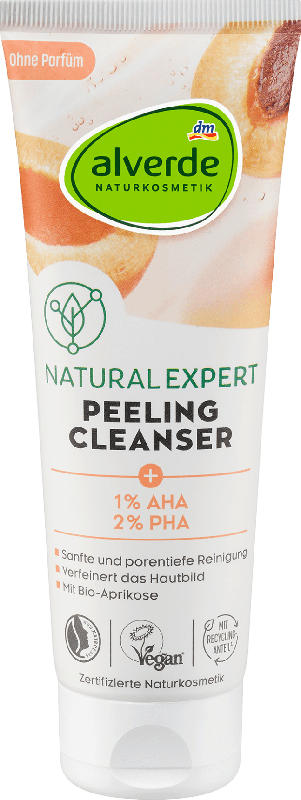 alverde NATURKOSMETIK Natural Expert Peeling Cleanser