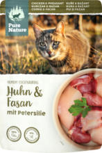 dm-drogerie markt Pure Nature Nassfutter Katze mit Huhn & Fasan, Adult - bis 31.03.2024
