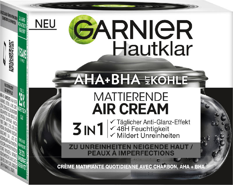 Garnier Skin Active Gesichtscreme Air Hautklar AHA/BHA