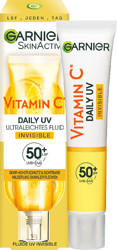 Garnier Skin Active Fluid Vitamin C Invisible LSF 50+