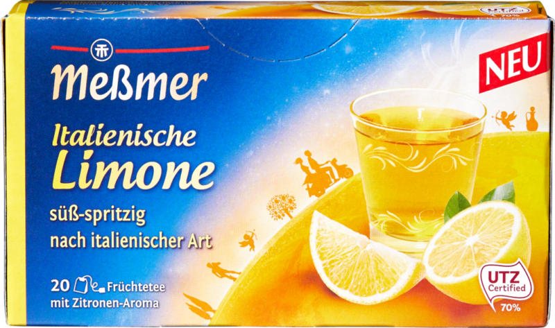 Tè Limone italiano Messmer, 20 bustine