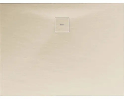 Extraflache Rechteck-Duschwanne Schulte Plan ExpressPlus EP216114172 140x100x4 cm sand strukturiert