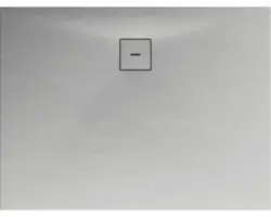 Extraflache Rechteck-Duschwanne Schulte Plan ExpressPlus EP216112117 120x100x4 cm grau strukturiert