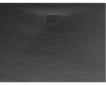 Hornbach Extraflache Rechteck-Duschwanne Schulte Plan ExpressPlus EP21671457 140x75x 4 cm anthrazit strukturiert