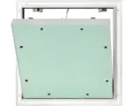 Hornbach Revisionsklappe CeraMatic befliesbar mit 2x12,5 mm GKBI-Einlage mit Fangeinrichtung 500 x 500 mm