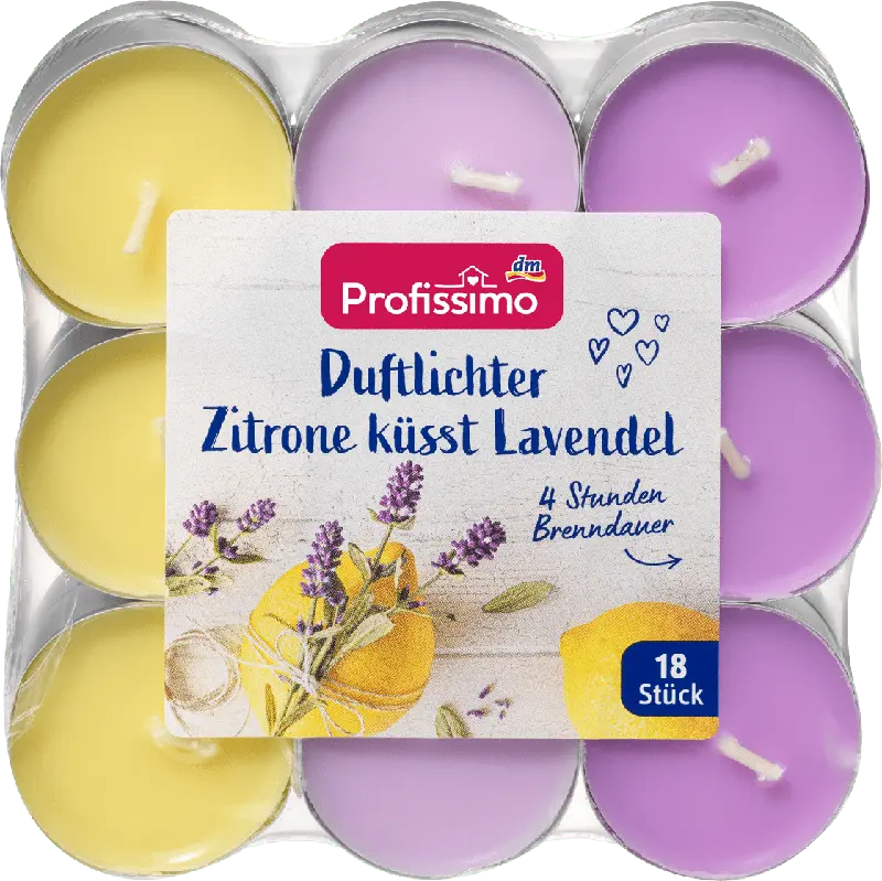 Profissimo Duftlichter Zitrone küsst Lavendel
