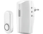 Hornbach Klingelknopf Türklingel TRUST Smarthome (TSH) Funk Selbstlernend (230 V), weiß