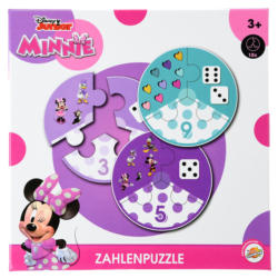 Minnie Maus Zahlenpuzzle mit 10 Puzzle