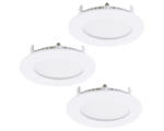 Hornbach LED Einbauleuchte Eglo FUEVA 2,7 W 3-flammig Ø 8,5 cm weiß IP 20 3 Stück ( 34014 )