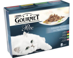 Gourmet Perle 8x 85g Huhn/Lachs/Rind