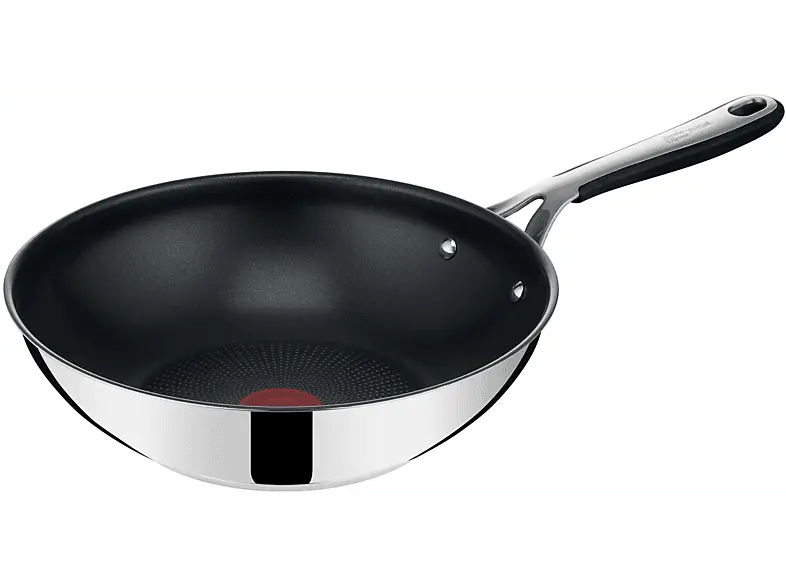 Tefal E31419 Jamie Oliver Kitchen Essentials Wokpfanne (Edelstahl, 28 cm)