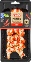 Surimi en forme de crevette géante Premium Vici, avec marinade au piment, 175 g