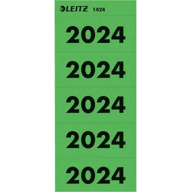LEITZ Etichette anno 2024 1424-00-55 verde 100 pezzi
