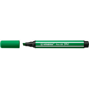 STABILO Penna Fibra 68 MAX 2+5mm 768/36 verde smeraldo