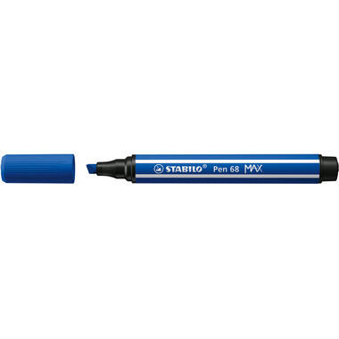 STABILO Penna Fibra 68 MAX 2+5mm 768/32 blu oltremare