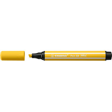 STABILO Penna Fibra 68 MAX 2+5mm 768/44 giallo
