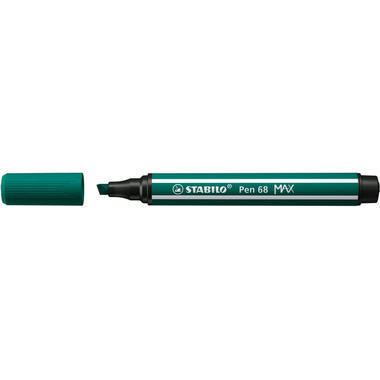 STABILO Penna Fibra 68 MAX 2+5mm 768/53 blu-verde