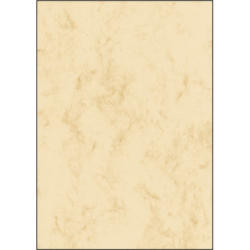 SIGEL Designpapier Marmor A4 DP191 beige, 200g 25 Blatt