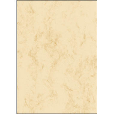SIGEL Designpapier Marmor A4 DP191 beige, 200g 25 Blatt