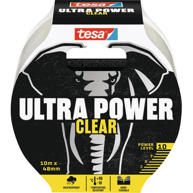 TESA Ultra Power Clear 10mx48mm 56496-00000 Reparaturband, transparent