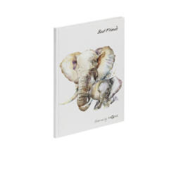 PAGNA Livre des amis 20373-15 Éléphant 60 pages