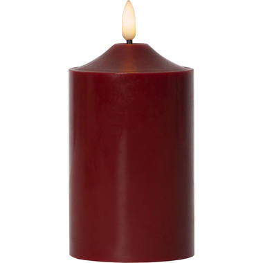 STAR TRADING Candela a LED Flamme 15cm 12.063-53 rosso