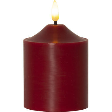 STAR TRADING Candela a LED Flamme 12cm 12.061-61 rosso