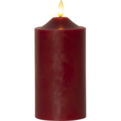 STAR TRADING Candela a LED Flamme 17cm 12.061-62 rosso