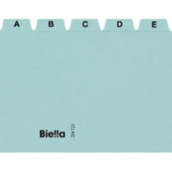 BIELLA Separatori A5 21452505U blu A-Z