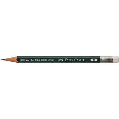 FABER-CASTELL Bleistift 9000 119038 3 Stück
