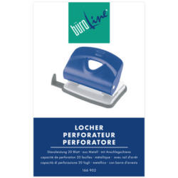 BÜROLINE Perforateur 166902 bleu 20 feuilles