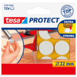Die Post | La Poste | La Posta TESA Filzgleiter Protect 22mm 578930000 weiss, rund 12 Stück