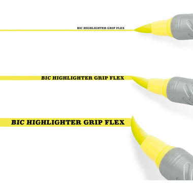 BIC Highlighter Flex 942040 giallo 12 pezzi