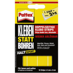 PATTEX Montage Klebe-Strips PXMS1 Blister 10 Stück