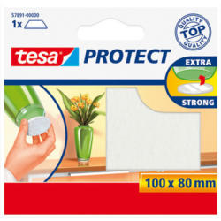 TESA Protect Feltrini 100mmx80mm 578910000 bianco,tagliabile,antigraffio