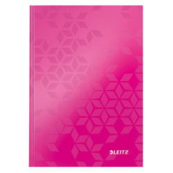 LEITZ Carnet WOW A5 46271023 ligné, 90g pink