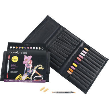 COPIC Marker Ciao 22075733 12 pcs. Set, Wallet Witch