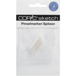 COPIC Spare Tip Sketch 21075SB Super Brush, 3 pz.