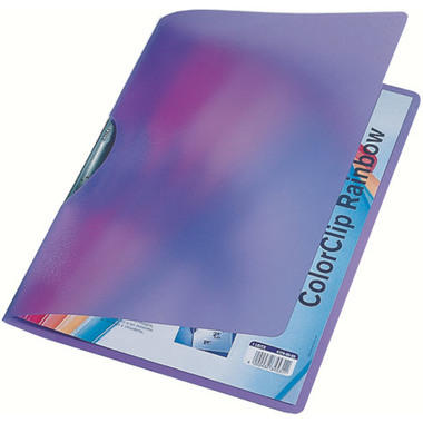 LEITZ Color Clip Rainbow A4 41760065 violett