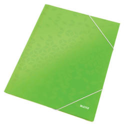 LEITZ Cartellina con elastico WOW A4 39820054 verde