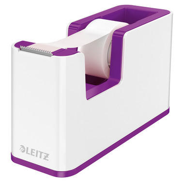 LEITZ Tape Dispenser WOW 5364-10-62 blanc/violet