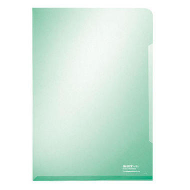 LEITZ Dossier Premium A4 41530055 verde, 0,15mm 100 pezzi