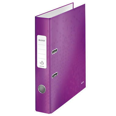 LEITZ Classeur WOW 5,2cm 10060062 violet A4