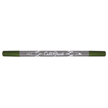 ONLINE Callibrush Pen Double Tip 2mm 19071/6 Olive